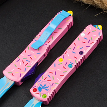 Dessert Warrior UTX-85 OTF Automatic Exclusive Donut Pink