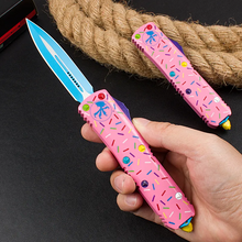 Dessert Warrior UTX-85 OTF Automatic Exclusive Donut Pink