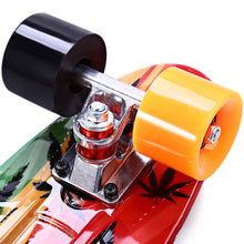 Load image into Gallery viewer, Skateboard 22 inch Graffiti Maple Printing Leaf Retro penny board