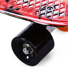 Load image into Gallery viewer, Skateboard 22 inch Graffiti Maple Printing Leaf Retro penny board